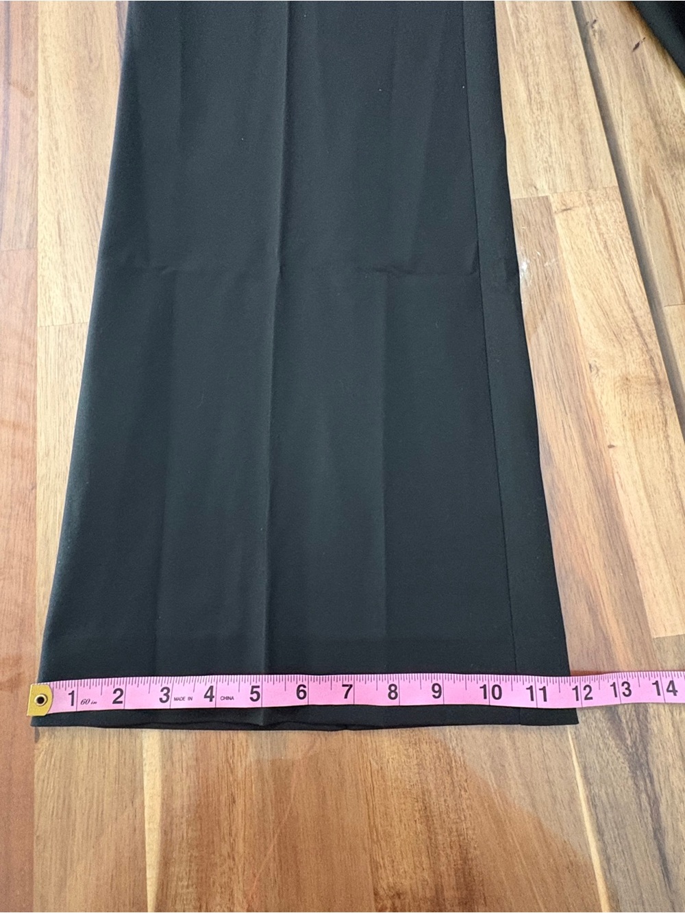 NWT naked wardrobe Sz S Black Wide-Leg High-Rise Trousers - Picture 13 of 16